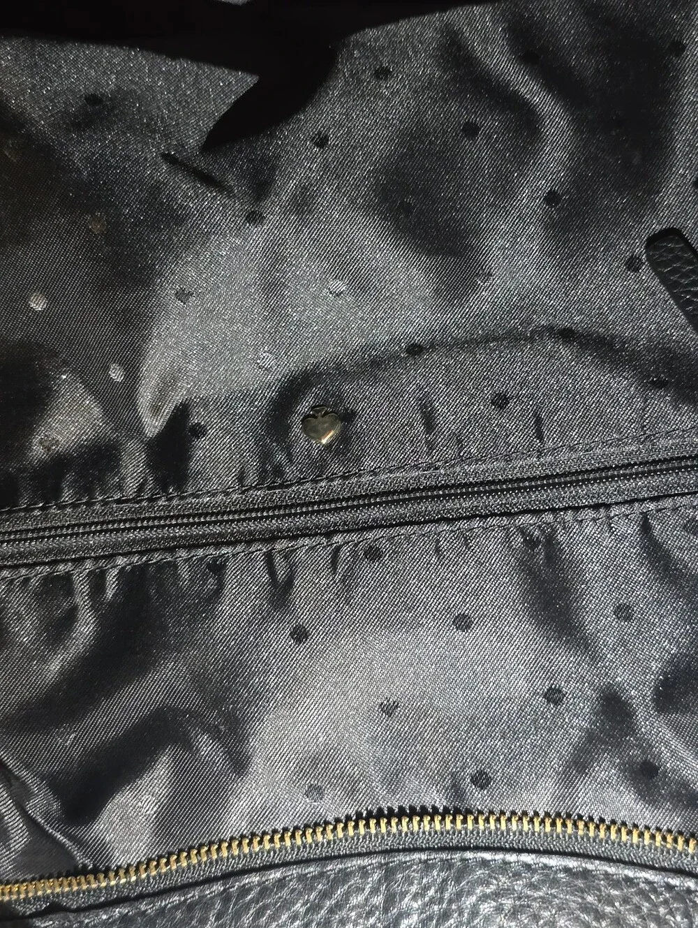 Kate Spade Black Heather Hobo Bag